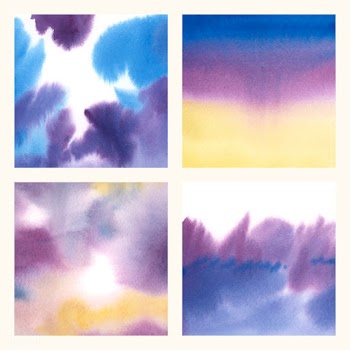 Abstract blue and purple watercolor stain tex.. | Free stock vector - 511468