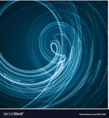 Abstract blue background vector image