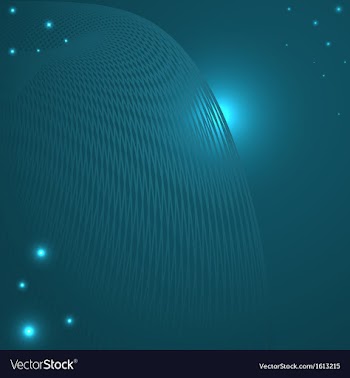 Abstract blue background with grid vector image