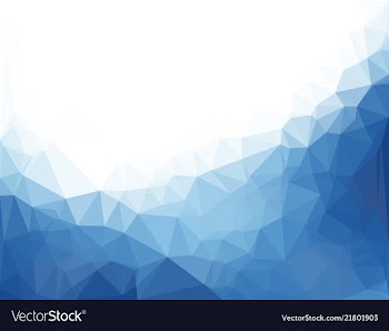  					Abstract blue background with triangles vector image														