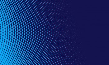 Abstract blue halftone background Free Vector