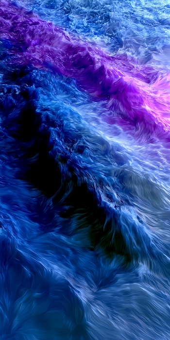 Abstract Blue-Purple Waves