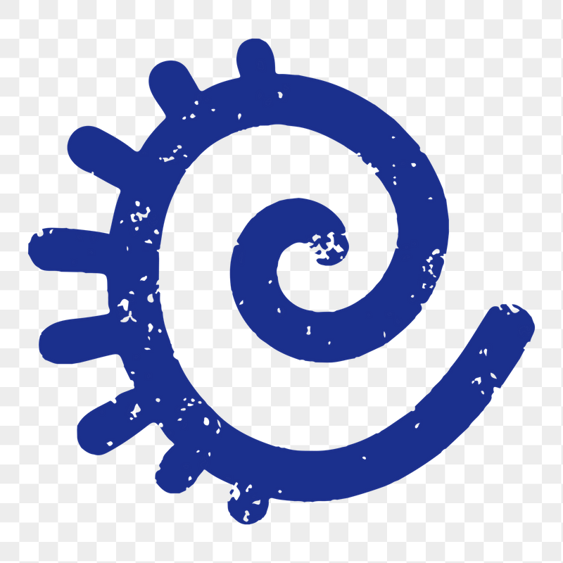 Abstract blue shape png sticker, | Free PNG Illustration - rawpixel