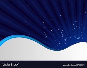 Abstract blue sunburst background vector image