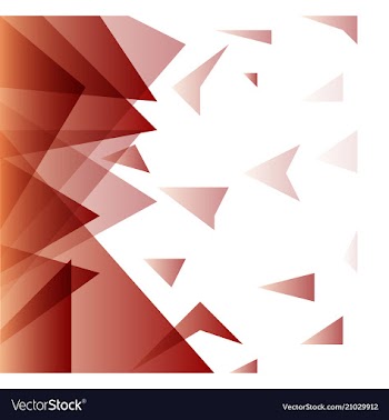 Abstract blurred background with hipster triangles vector image