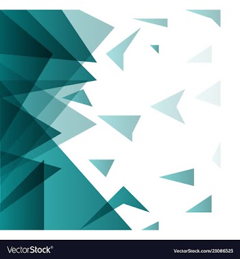 Abstract blurred background with hipster triangles vector image
