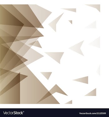 Abstract blurred background with hipster triangles vector image