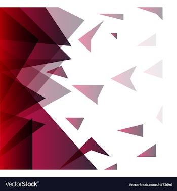 Abstract blurred background with hipster triangles vector image