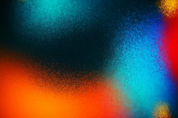 Abstract Blurred Color Field with Bokeh Effect