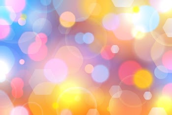 Abstract bokeh with soft light background Free Vector