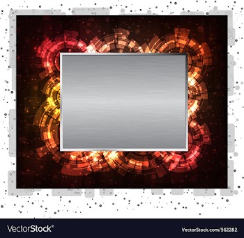 Abstract border vector image