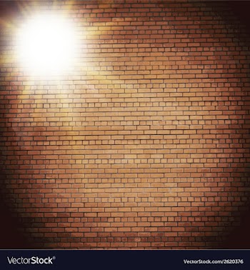 Abstract brick background blurry light effects vector image