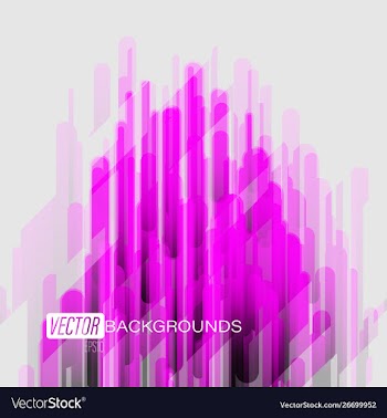 Abstract bright purple shapes vector image