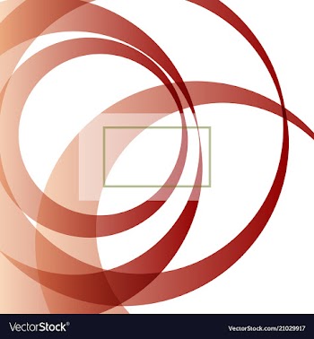 Abstract bright technology circles background vector image