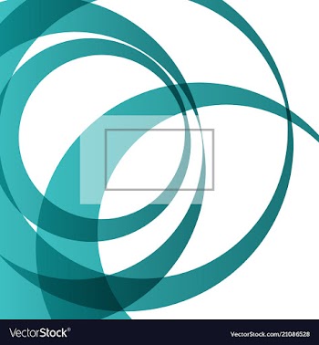 Abstract bright technology circles background vector image