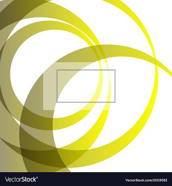 Abstract bright technology circles background vector image
