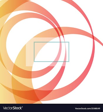 Abstract bright technology circles background vector image