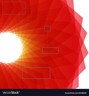 Abstract bright technology circles background vector image