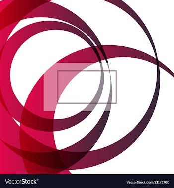 Abstract bright technology circles background vector image