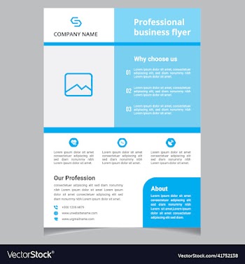 abstract brochure design flyer business