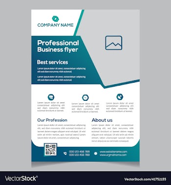 abstract brochure design flyer business