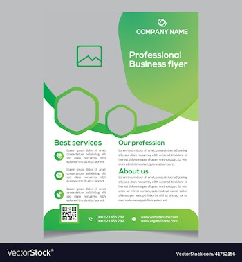 abstract brochure design flyer business