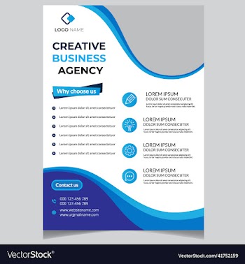 abstract brochure design flyer business