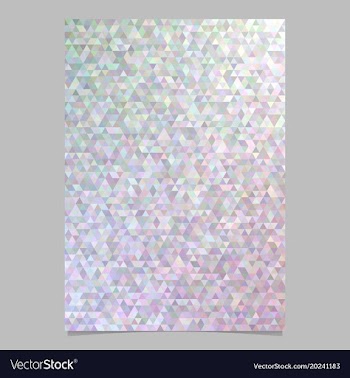 Abstract brochure template design - background vector image