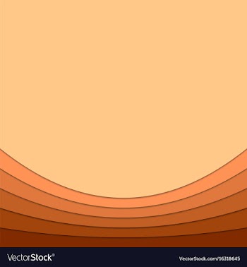 Abstract brown background from curved stripes vector image