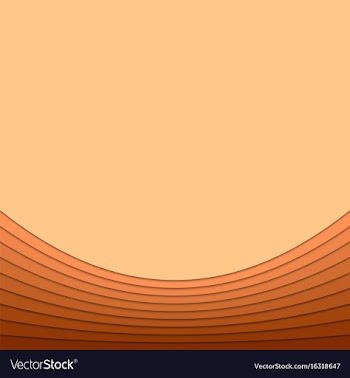 Abstract brown background from curved stripes vector image