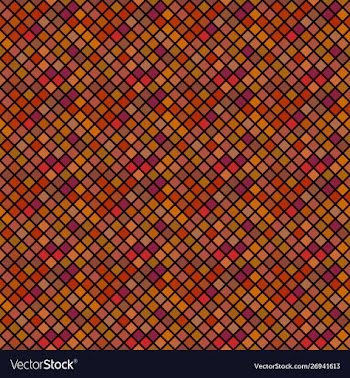 Abstract brown seamless diagonal square pattern vector image