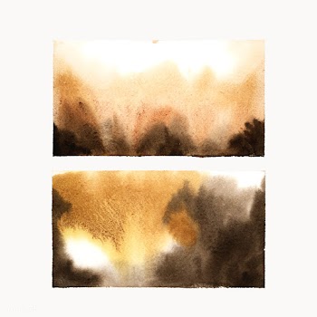 Abstract brown watercolor stain texture | Free stock vector - 511481