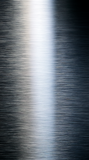 Abstract Brushed Stainless Steel Surface