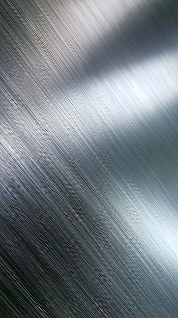 Abstract Brushed Stainless Steel Surface