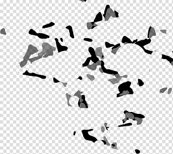 Abstract Brushes Vol , black and white abstract painting transparent background PNG clipart