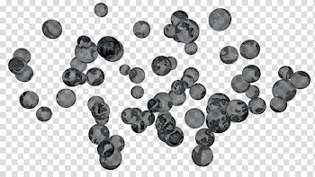 Abstract Bubbles transparent background PNG clipart