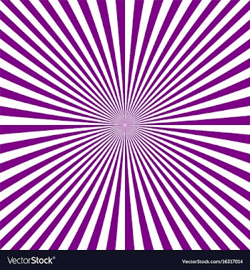 Abstract burst background from radial stripes vector image