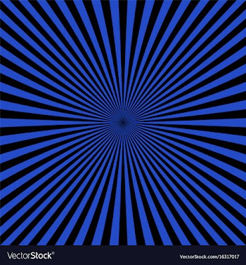 Abstract burst background from radial stripes vector image