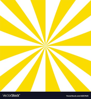 Abstract burst background from radial stripes vector image