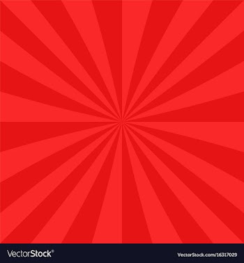 Abstract burst background from radial stripes vector image