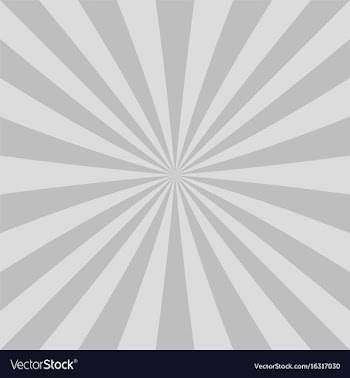 Abstract burst background from radial stripes vector image