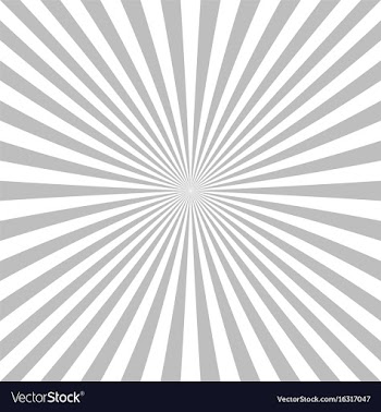 Abstract burst background from radial stripes vector image