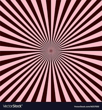 Abstract burst background from radial stripes vector image