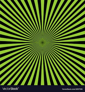 Abstract burst background from radial stripes vector image