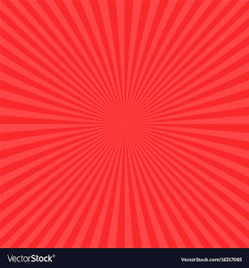 Abstract burst background from radial stripes vector image