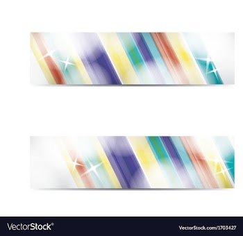 Abstract business banners web background vector image