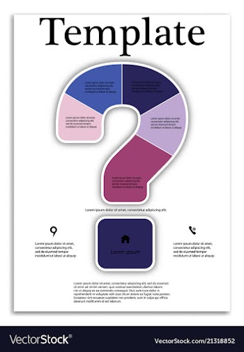 Abstract business template brochure layout cover vector image