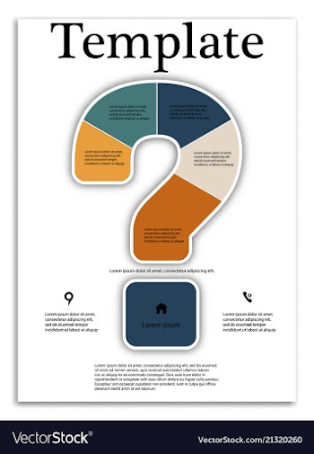 Abstract business template brochure layout cover vector image