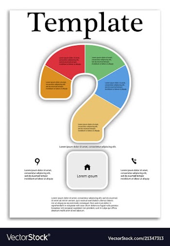 Abstract business template brochure layout cover vector image