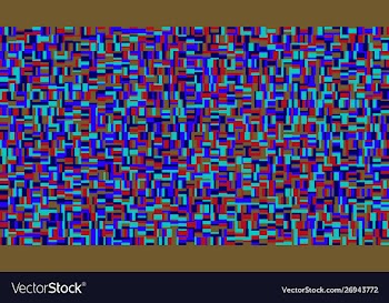 Abstract chaotic colorful geometrical pattern vector image